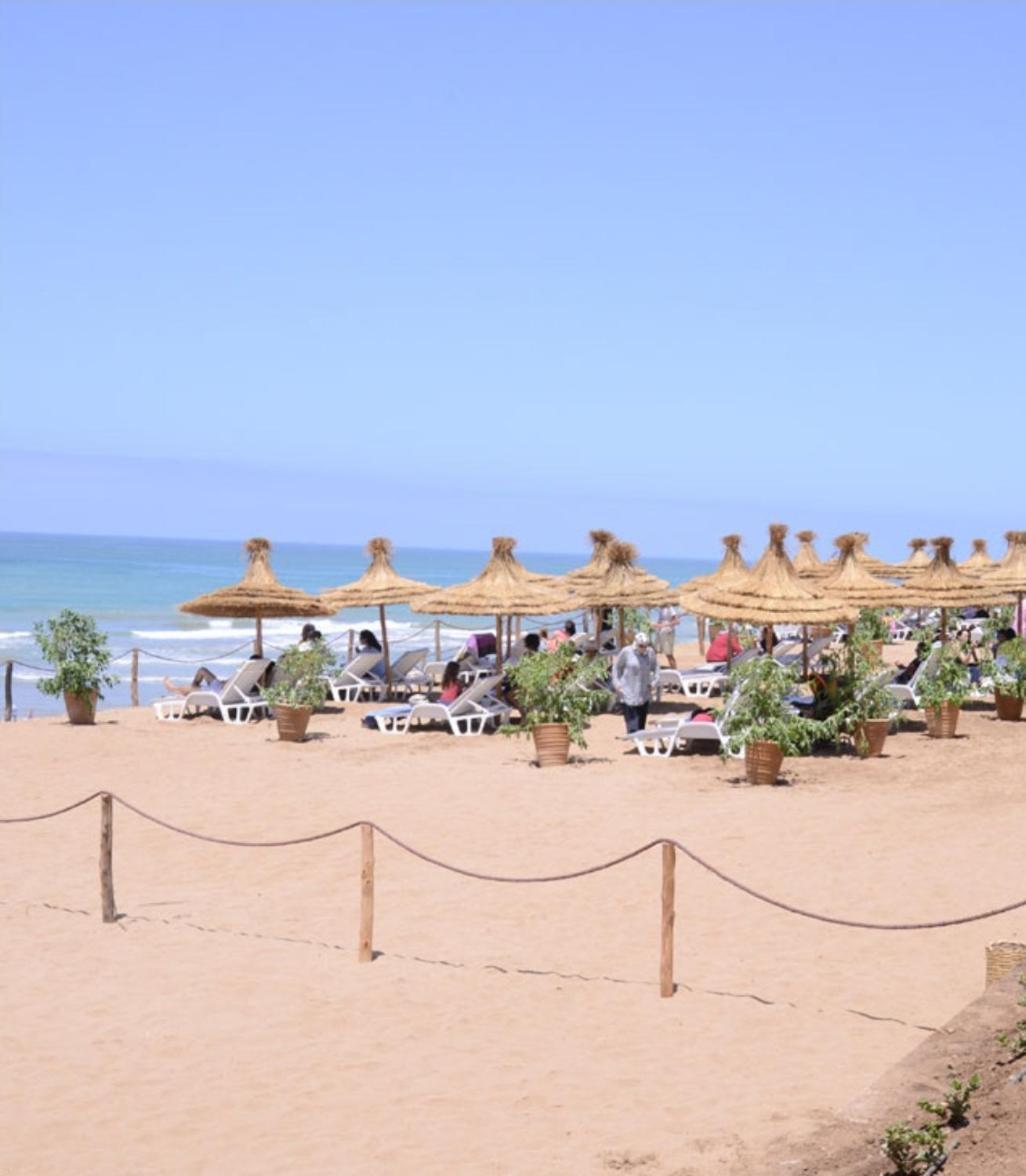 Plage Des Nations Apartment Sidi Bouqnadel Zimmer foto
